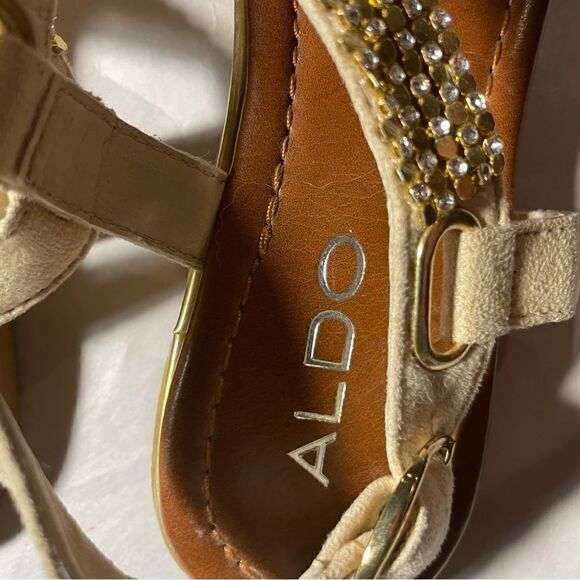 ALDO Beaded Sandals Size 5.5 - Picture 5 of 7